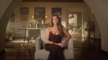 Corset en cuir Mother Of All Nemesis porté par Stassi Schroeder dans l'épisode House of Stassi (S01E01)