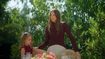 Robe Solid &amp; Striped Soglio portée par Stassi Schroeder dans l'épisode House of Stassi (S01E05)