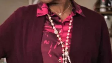 Abbott Elementary S04 Sheryl Lee Ralph Floral Print Blouse