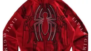 Sweat à capuche rouge Spider-Man BND 2026