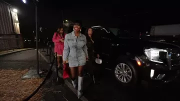 Hermès Birkin 25 Rouge Casaque Epsom Palladium Hardware worn by Shamea Morton as seen in The Real Housewives of Atlanta (S17E17)