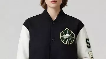Kayce Kirihara WNBA Seattle Storm Team Crop Jacket
