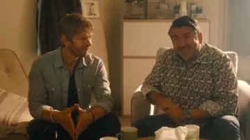 Chemise en denim western Levi's Classic Standard portée par Leonard Krall (Sam Hazeldine) dans l'épisode « The Rapture » (S01E04)