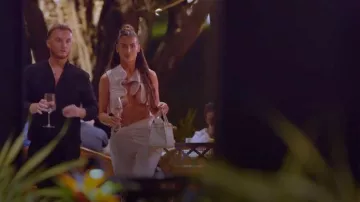 Hermes Birkin 30cm Beton Off White Gold Togo Bag worn by Livvy Jay as seen in The Only Way Is Essex (S36E05)