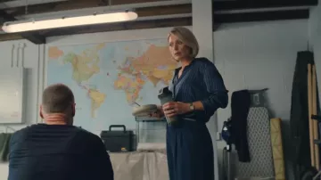 Chemise Rails Dorian à rayures arctiques portée par Karen (Siân Brooke) dans l'épisode Trying (S05E03)