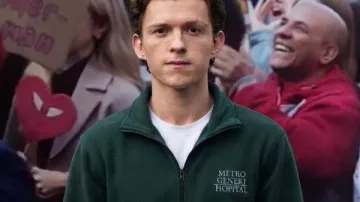 Spider-Man 2026 Tom Holland “Metro General Hospital” Jacket worn by Peter Parker / Spider-Man (Tom Holland) as seen in Spider-Man: Brand New Day