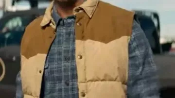 Doudoune sans manches portée par Staten Kirkland (Josh Duhamel) dans Ransom Canyon (S02)