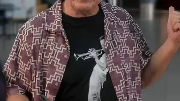 T-shirt Ted Lasso S4 Jeremy Swift « Miles Davis jouant de la trompette »