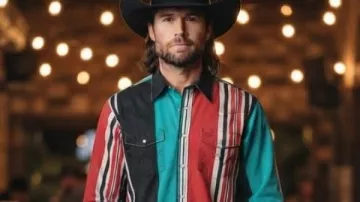 Chemise rayée de Jesse McBee (Jesse McBee) dans la saison 3 de « The McBee Dynasty » (The McBee Dynasty : Real American Cowboys).