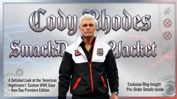Veste de Cody Rhodes pour SmackDown 2026 dans WWE Friday Night SmackDown (S28E35)