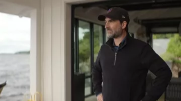 Brooks Brothers Supima® Cotton Pique Quarter-Zip Sweater worn by Joe (Jeffrey Dean Morgan) as seen in Sterling Point (S01E06)
