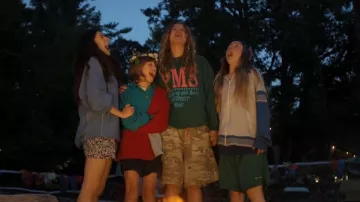Champion Lined Mesh Shorts Shiny worn by Ramona (Amélie Hoeferle) as seen in Sterling Point (S01E06)