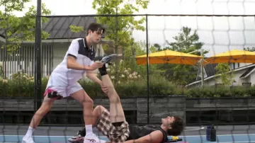 New Balance 1000 "Slate Grey/Black/White" Sneakers worn by Conner (Keen Ruffalo) as seen in Sterling Point (S01E07)