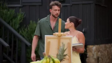 Zara Asymmetrical Lace Mini Dress worn by Juliana Melchor as seen in Let’s Marry Harry (S01E03)