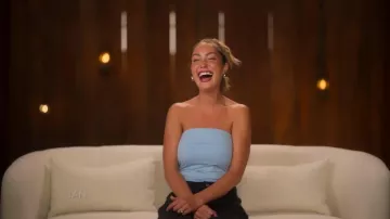 Guizio Fold Over Tube Top worn by Abigail Easterling as seen in Let’s Marry Harry (S01E03)