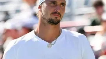 T-shirt blanc Alexander Zverev pour l'ATP 1000 National Bank Open 2026