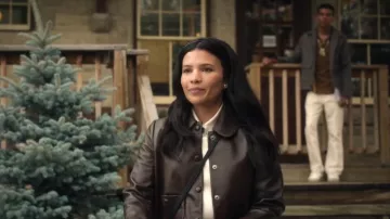 Ba&sh Milos Jacket worn by Jackie Howard (Nikki Rodriguez) as seen in My Life with the Walter Boys (S03E02)