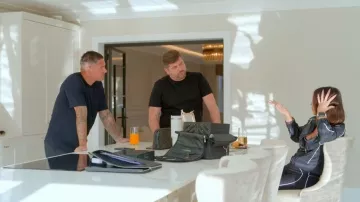 Legging taille haute Alo Yoga Airbrush Heart Throb porté par Amy Childs dans l'émission The Only Way Is Essex (S36E07)