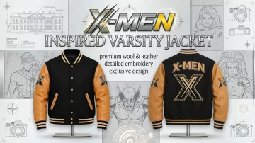 X-Men Inspired Varsity Jacket of Logan / Wolverine (Hugh Jackman) in X-Men: The Last Stand