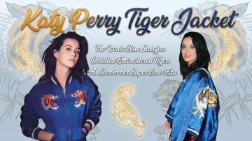 Veste tigre Roar de Katy Perry dans le clip « Roar » de Katy Perry (Audio)