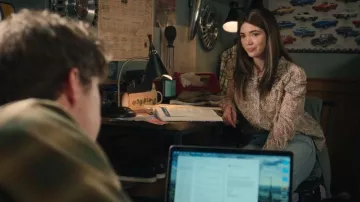 Isabel Marant Christa Top worn by Erin Collins (Alisha Newton) as seen in My Life with the Walter Boys (S03E05)