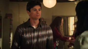 Ralph Lauren RRL Striped Shirt worn by Alex Walter (Ashby Gentry) as seen in My Life with the Walter Boys (S03E07)