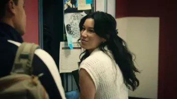 Z Supply Kinsley Cotton Knit Sweater worn by Kiley (Mya Lowe) as seen in My Life with the Walter Boys (S03E07)