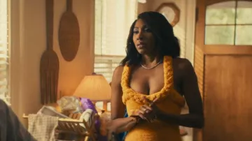 Robe Kilentar Ito à franges tressées, mini-robe portée par Diarra Brickland (Diarra Kilpatrick) dans l'épisode « Diarra from Detroit » (S02E01).