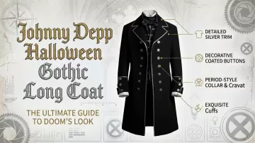 Manteau long gothique d'Halloween de Johnny Depp dans Ebenezer | Bande-annonce officielle (Film de 2026)