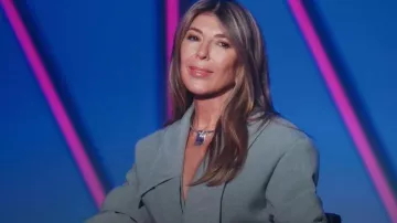 Body en laine mélangée sur mesure By Awake porté par Nina García dans l'émission Project Runway (S22E01)