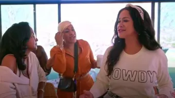 Z Supply Howdy Milan Sweater worn by Chloe Cole as seen in Heart and Hustle Houston (S02E10)