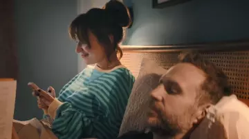 We The Free Classic Striped Oversized Crewneck Shop worn by Nikki (Esther Smith) as seen in Trying (S05E05)