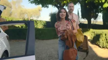 Chloé Marcie leather crossbody bag worn by Nikki (Esther Smith) as seen in Trying (S04E07)