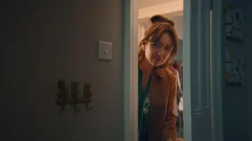 Ba&sh Veste Milas Suede Jacket worn by Nikki (Esther Smith) as seen in Trying (S05E07)