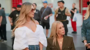 Aire Venatici 137mm Aviator Sunglasses worn by Tamra Judge as seen in The Real Housewives of Orange County (S20E07)