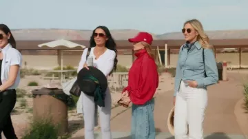 Veste Romee de la marque Lovers and Friends portée par Tamra Judge dans l'épisode 7 de The Real Housewives of Orange County (S20E07)