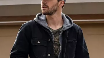 Ransom Canyon Temporada 2 Jack Schumacher Chaqueta Negra