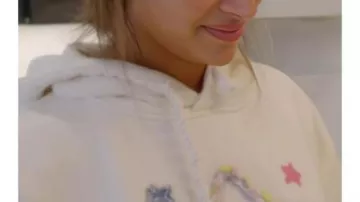 Sweat à capuche Emira D'Spain Next Gen NYC S02 Star Applique