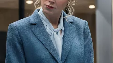 Nicole Kidman, Lionne des forces spéciales S03, blazer en tweed bleu