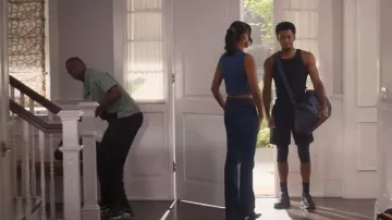 Zapatillas Nike Air Max Plus "Black/White" usadas por Khalil (Antonio J Bell) como se ve en All American (T08E08)