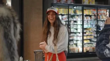 Red Clouds Collective Howdy Rcc Trucker Hat worn by Ava Dash as seen in Next Gen NYC (S02E08)