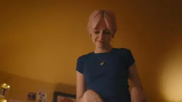 Alex Monroe Butterfly Pendant Necklace worn by Princess (Scarlett Rayner) as seen in Trying (S05E08)