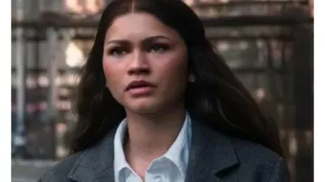 El abrigo de Zendaya (MJ) en Spider-Man: Brand New Day