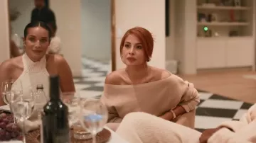 Vestido ajustado de punto Reiss Lara usado por Yris Palmer, como se ve en The Girls: A Khloé Kardashian Project (T01E03).