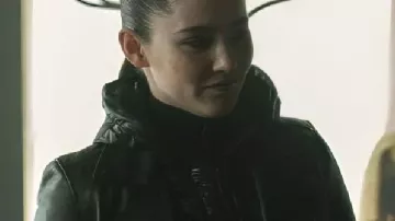 Black Leather Jacket worn by La'An Noonien-Singh (Christina Chong) in Star Trek: Strange New Worlds (S04)
