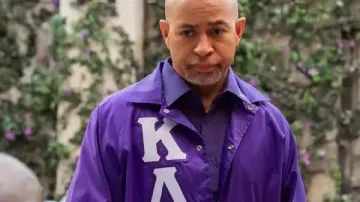 Darryl M. Bell TV Series A Different World 2026 Ron Johnson Purple Jacket