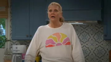 Marine Layer Cloud 9 Terry Sweatshirt worn by Carol (Kristen Johnston) as seen in Leanne (S02E08)