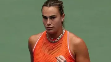 Aryna Sabalenka US Open 2026 Robe orange d’Aryna Sabalenka en Aryna Sabalenka contre Camila Osorio Faits marquants prolongés | US Open 2026 Premier tour