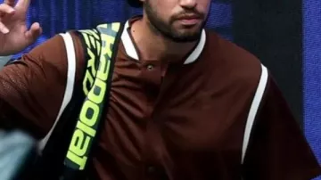 Maillot marron Carlos Alcaraz 2026 US Open