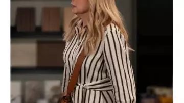 Leanne S02 Leanne Morgan Robe Maxi à rayures